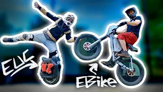 EBIKE vs EUC - 19 CATEGORY COMPARISON feat. @Taba