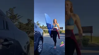 Mini SURF VLOG🏄🏼‍♀️ girls who surf