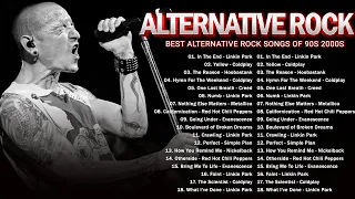 Alternative Rock Of The 90s 2000s ⚡⚡ Linkin park, Coldplay, AudioSlave, Nickelback, Evanescence