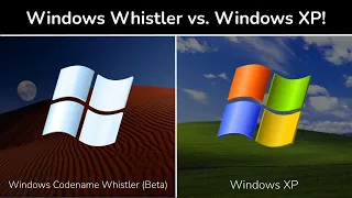 Windows Whistler (Beta) and Windows XP Icon Comparison!