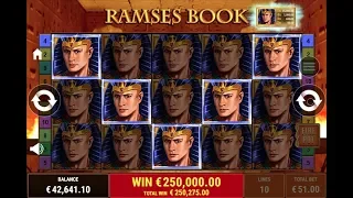 Mega Win €250,000 | Ramses Book 5000x