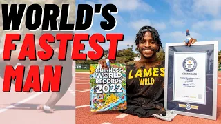 FASTEST MAN In The World -  GUINNESS WORLD RECORD