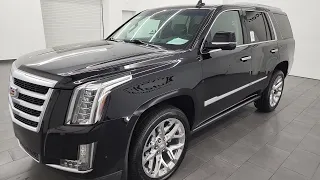 2019 CADILLAC ESCALADE PREMIUM LUXURY AWD BLACK RAVEN 4K WALKAROUND 13406Z SOLD!