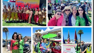 🇰🇭Khmer New Year Parade 2023 in Cambodia Town, Long Beach, California USA🇺🇸