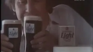 TV advert for Guinness Light. 1979.