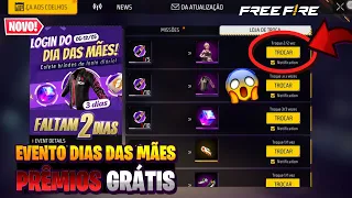 CORREE!! EVENTO DIAS DAS MÃES, PEGUE O CUBO? ÍTENS DA LOJA MISTERIOSA E OURO ROYALE - FREE FIRE