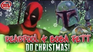 Deadpool and Boba Fett Рождество