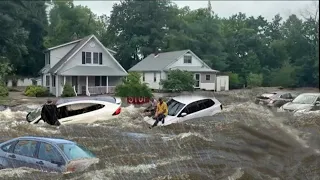 Flood in Lyon, France