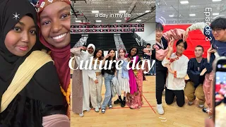 CULTURE DAY VLOG 🌸| fashion show, henna, booths, grwm