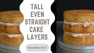 How to make a Straight Cake