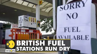 Supply-Chain issues at fuel station, opposition slams UK government for crisis | WION English News