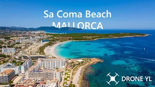 Sa Coma Beach  - Summer 2022 // Aerial Views of Mallorca