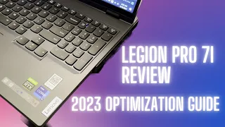 Lenovo Legion Pro 7i 2023 - How to Optimize - Optimization Guide to Increase FPS on Lenovo Legion