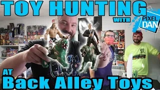 TOY HUNTING with Pixel Dan at Back Alley Toys