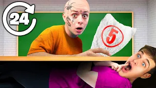 ŠPEHUJU zlého ŠIKANÁTORA 24 hodin v GTA 5!