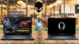 Alienware Area 51M R2 (2021) vs Alienware M17 R4 (2021) | 51M R2 still uses RTX 20 series !!