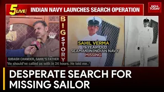 Indian Navy Sailor Goes Missing at Sea: Family Pleads for Help