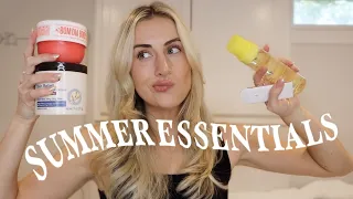 SUMMER ESSENTIALS 2023 (everything you need to thrive this summer)