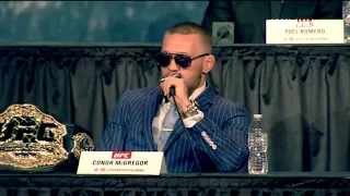 Conor McGregor: "Who the f*ck is that guy?" - UFC 205 Press Conference