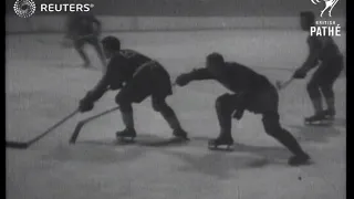 ICE HOCKEY: Czech team win at Harringay (1947)