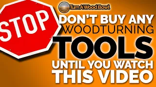 Stop Don't Buy Any Tools Until you See This – Wood Bowl Woodturning Video