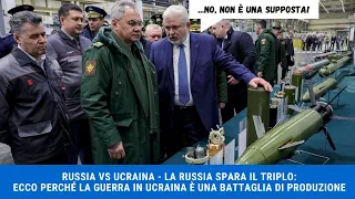 RUSSIA VS UCRAINA: PUTIN DOVE TROVA 3.000.000 DI PROIETTILI DI ARTIGLIERIA?