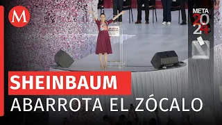 Así fue el arranque de campaña de Claudia Sheinbaum en la Ciudad de México