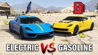 GTA 5 ONLINE - ELECTRIC VS GASOLINE (WHICH IS FASTEST?)