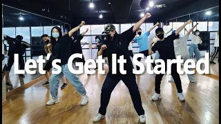 마포댄스학원 이지댄스 The Black Eyed Peas - Let's Get It Started / Dance Choreography(Beginner)