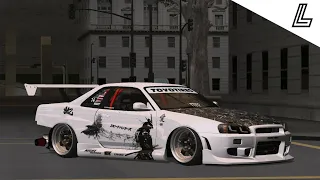 SHARE MOD SKYLINE R34 TWIN TURBO || NEW UPDATE - GTA San Andreas