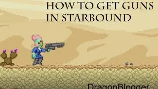 Starbound Insight #1 - How To Get Guns With The Flying Pirate Ship!