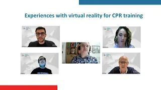 Experiences with virtual reality for CPR training