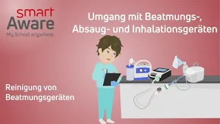 Pflege und Wartung von Geräten zur Beatmung, Absaugen und Inhalation | Hygieneplan