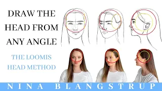 How to Draw the Head from Any Angle - The Loomis Head Method