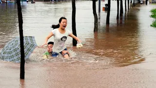 ЖУТКИЕ кадры наводнения в Китае 2020