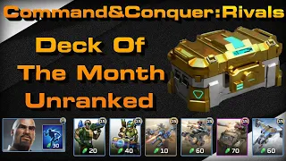 C&C Rivals: Deck Of The Momth Unranked!