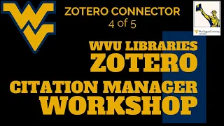 Zotero Tutorial (4/5) Zotero Connector