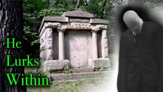 SLENDERMAN IN HIS CRYPT ~ Moans From Within, at Lost Lithuanian Cemetery.