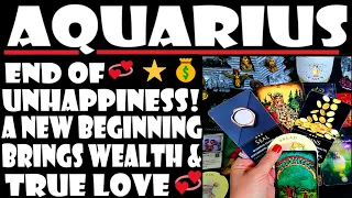 AQUARIUS🎈MUST👀🎈55⭐🎈END OF UNHAPPINESS💞⭐💰A NEW BEGINNING BRINGS JOY WEALTH & TRUE LOVE⭐🎈💰💞MAY 2024