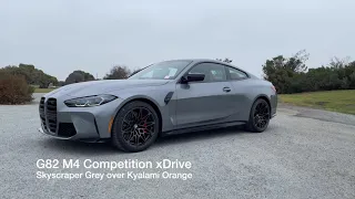 Tour the M4 Competition xDrive in Skyscraper Grey | 4K