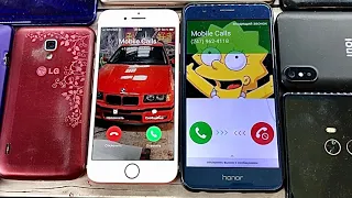 Honor vs iPhone/ Mobile Calls/ Show Phone/ Incoming Call