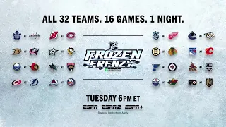All 32 Teams. 16 Games. 1 Night | NHL Frozen Frenzy