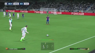 Ronaldo long range knuckleball Pro Evolution Soccer 2017