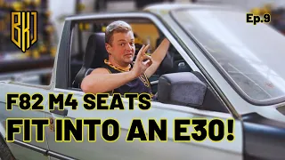 E30 Ute Build Ep.9 New Seats in the E30 M3 Ute