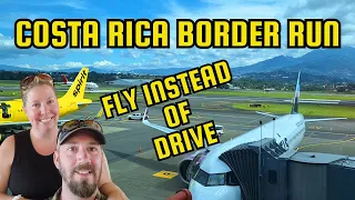 COSTA RICA BORDER RUN - FLY to GUATEMALA CITY (cheap) | FLY INSTEAD OF DRIVE | 10 hours round trip