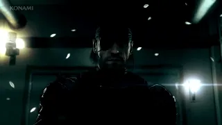 Big boss walking down the hallway MGSV full version FHD 60FPS