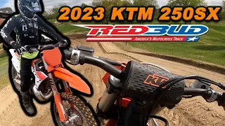 2023 KTM 250SX FIRST RIDE🔥 2 STROKE RAW