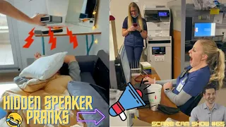 Hidden Speaker Pranks 5.0 || Scare Cam Show #65