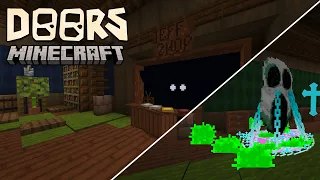 Doors Hotel+ Full Map in Minecraft {Full Gameplay}