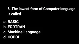 COMPUTER PROFICIENCY TEST QUESTION ANSWERS PART 5